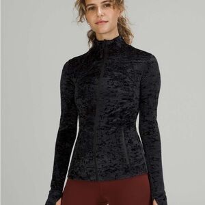 Lululemon Define Jacket *Velour Black Like New.Size 4